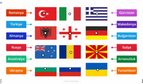 4. sınıf sosyal bilgiler ülkelerin bayrakları